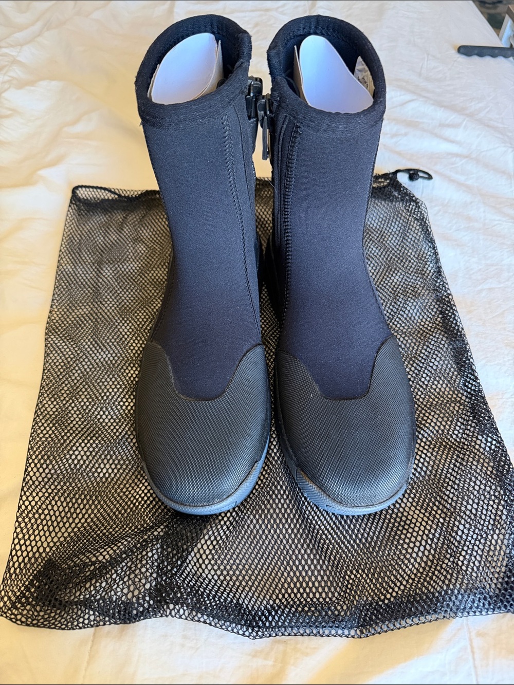 Neoprene Ankle Dive Boots - Black New 5mm